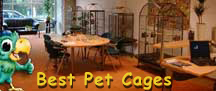 Bird cages, perches and more!