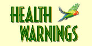 Please Read About Important Health Warnings to Keep Your Pet Bird Safe!